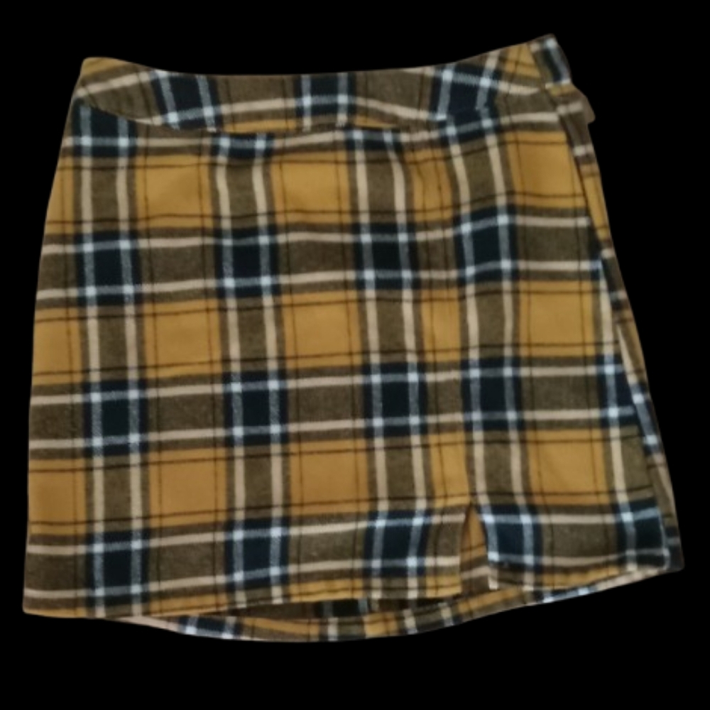 Plaid Skirt